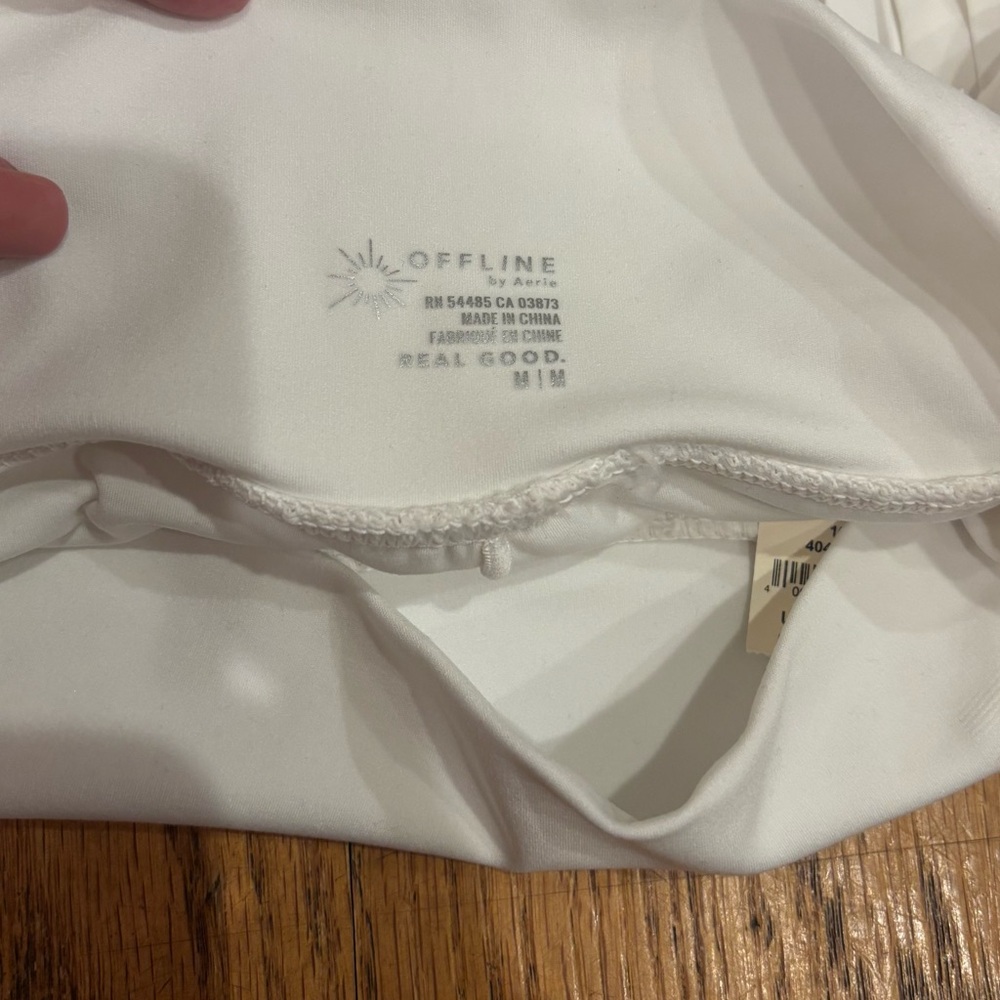 OFFLINE By Aerie All Aces White Pleated Tennis Skort NWT - Picture 13 of 15